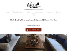 Tablet Screenshot of oldhatchimneyservice.com